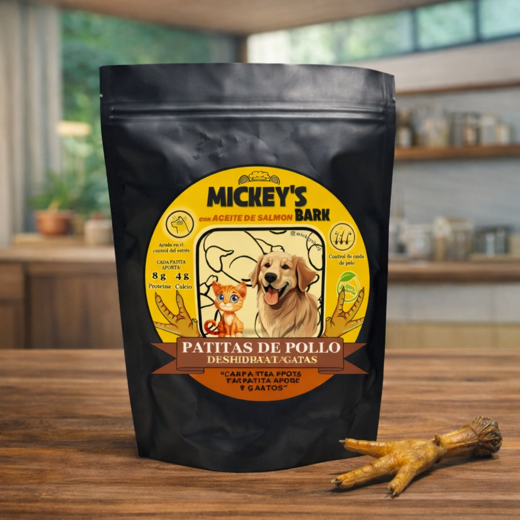 Bolsa de Patitas deshidratadas de Pollo 20 unidades