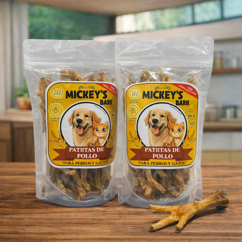 Bolsa de Patitas deshidratadas 7 unidades